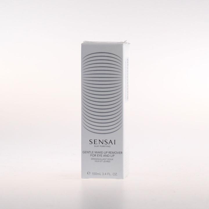 Actual product image Sensai Silky Purifying Gentle Make-Up Remover for Eye and Lip (Make-up remover, 100 ml)