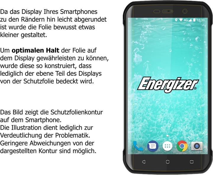 Produktbild Dipos Displayschutzfolie Antireflex (6 Stück, Energizer Hardcase H550S)