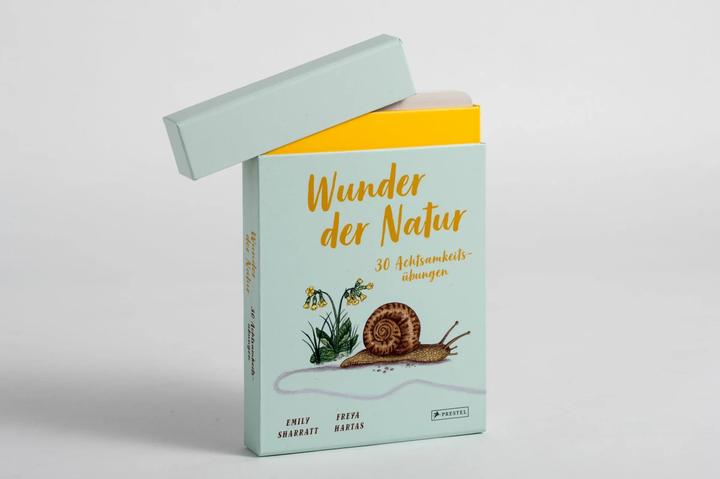 Produktbild Wunder der Natur - 30 Achtsamkeitsübungen (Deutsch, Freya Hartas, Emily Sharratt, 2021)