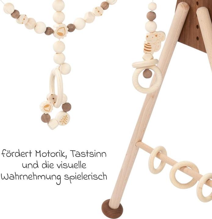 Produktbild Goki Baby-Fit Eichhörnchen, Greif- und Spieltrainer