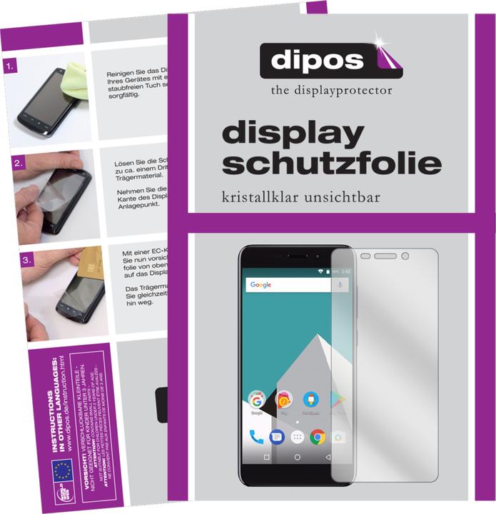 Actual product image Dipos Screen Protector Crystalclear (6 Piece, Vernee M5)