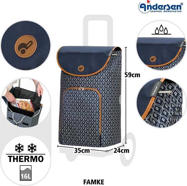 Produktbild Andersen Scala Shopper Plus Famke