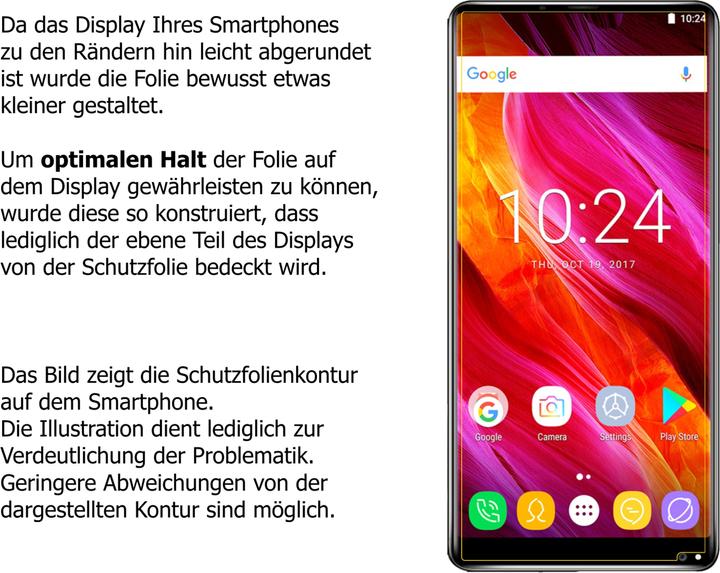 Produktbild Dipos Displayschutzfolie Crystalclear (6 Stück, Oukitel Mix 2)