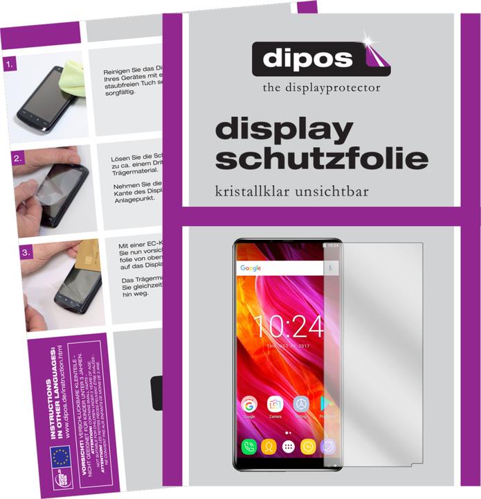 Produktbild Dipos Displayschutzfolie Crystalclear (6 Stück, Oukitel Mix 2)