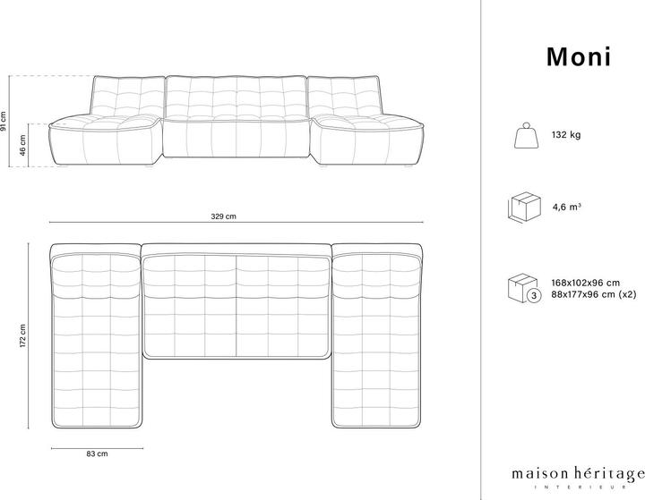 Produktbild Maison Heritage Moni (Wohnlandschaft)