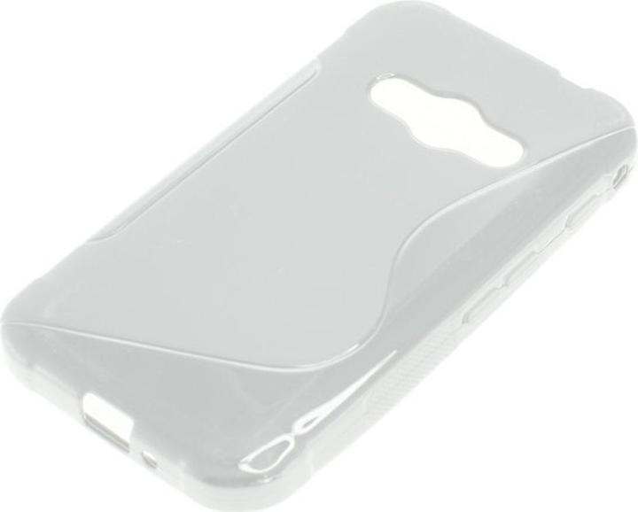 Actual product image König Design OTB TPU Case compatible with Samsung Galaxy XCover 3 SM G388F S Curve transparent (Samsung Galaxy Xcover 3)