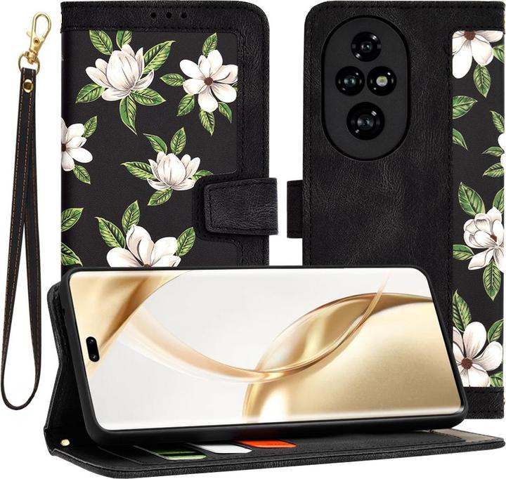 Actual product image Techsuit - FlipCraft - Honor 200 Pro - Flowers of the Dawn (Honor 200 Pro)