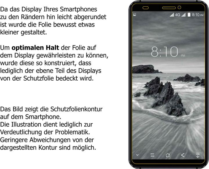 Immagine prodotto Dipos Pellicola Protettiva Anti-Shock (2 Pezzo/i, Blackview S6)