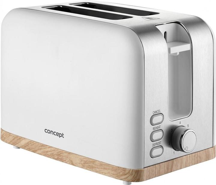 Produktbild Concept Toaster Elwood weiss TE2015 (EU-Stecker)