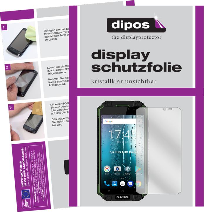 Immagine prodotto Dipos Pellicola Protettiva (2 Pezzo/i, Oukitel K10000 Max)