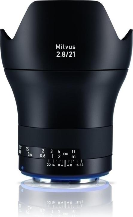 Image du produit Zeiss Milvus 2.8 / 21mm ZE Canon EF (Canon EF, Plein format)
