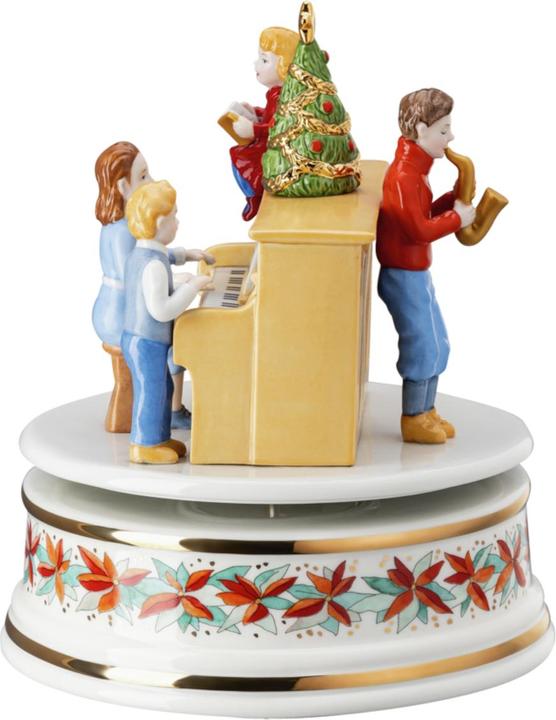 Actual product image Hutschenreuther Music box XXL 2023 Christmas sounds, height 17.5 cm