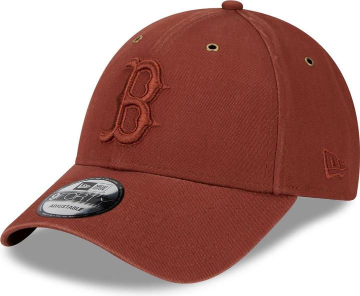 New Era 9Forty Strapback Cap - Canvas Boston Red Sox Braun