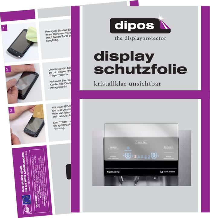Actual product image Dipos Screen Protector Crystalclear (2 Piece, RS53K4400SA/EC)