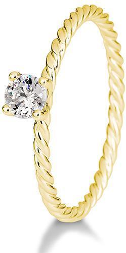 Breuning Verlobungsring Kordel (48, 750/18 K Gold)