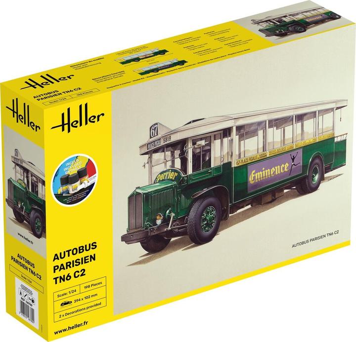 Image du produit Heller STARTER KIT Autobus TN6 C2