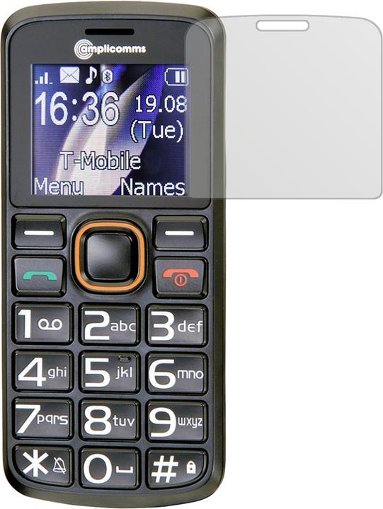 Produktbild Dipos Displayschutzfolie Antireflex (2 Stück, Amplicomms PowerTel M6300)