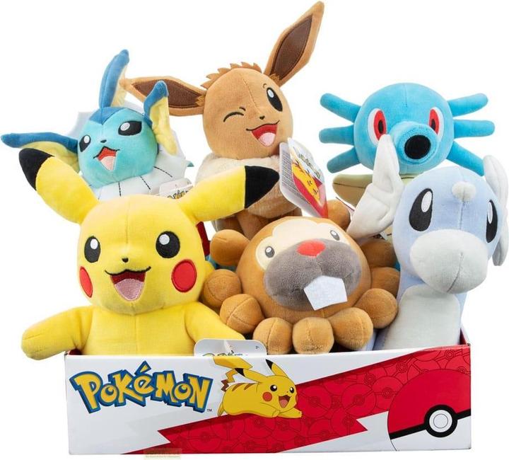 Actual product image Jazwares Pokémon - PLUSH 20 CM ASS CDU (95217-16) (20 cm)