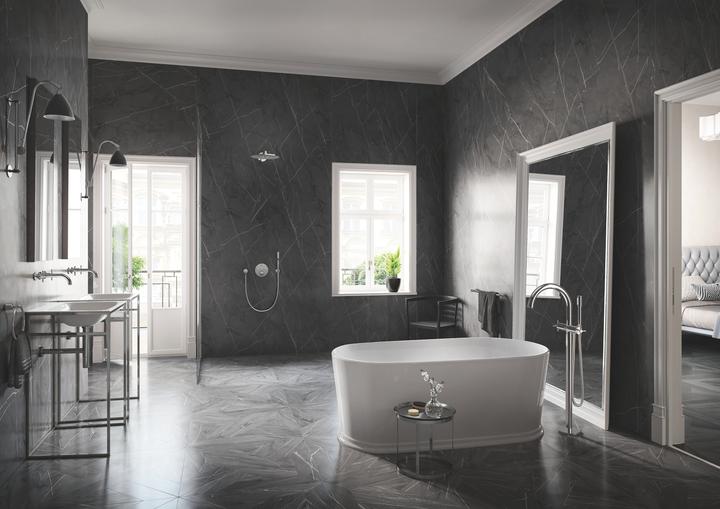Actual product image Grohe Hand shower holder RAINSHOWER ni verst chr rd Ros