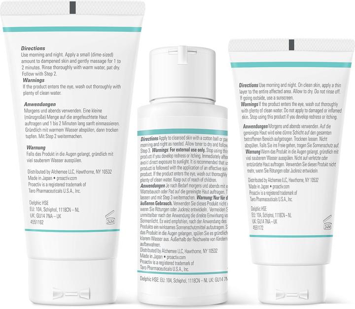 Produktbild Proactiv Solution 30 Tage Kit 150 ml + Zits Happen Patches (Reinigungstücher Gesicht, 150 ml)