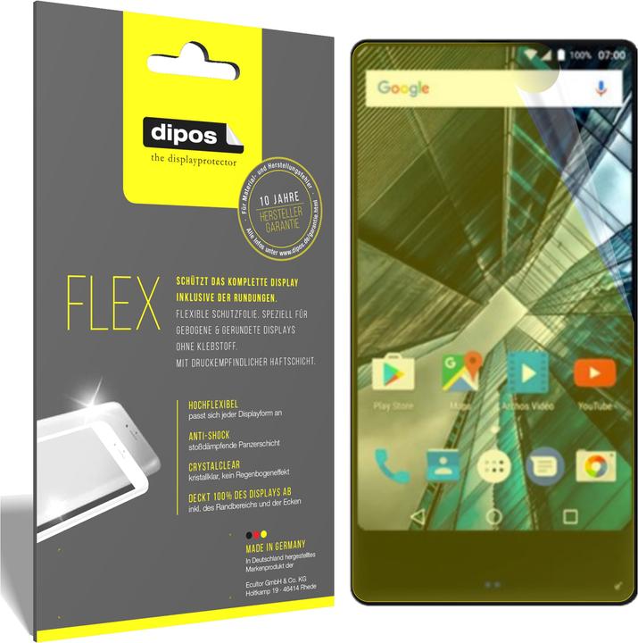 Immagine prodotto Dipos Pellicola Protettiva Full-Cover 3D (3 Pezzo/i, Archos Sense 55S)