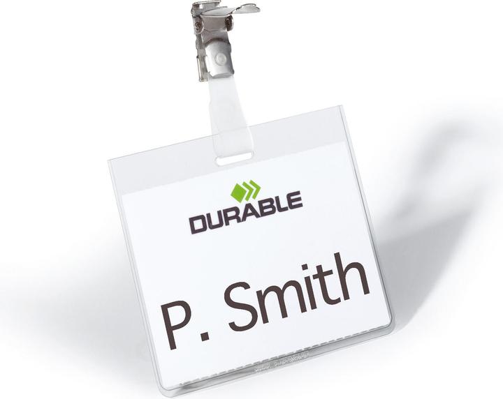 Image du produit Durable Pince pour porte-nom 90 x 60 mm