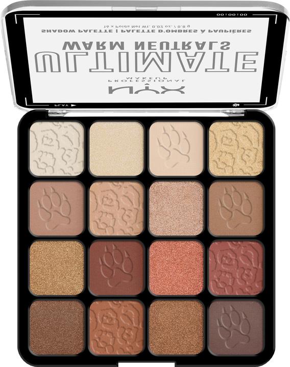 Actual product image NYX Professional Make-Up Ultimate (Warm Neutrals)
