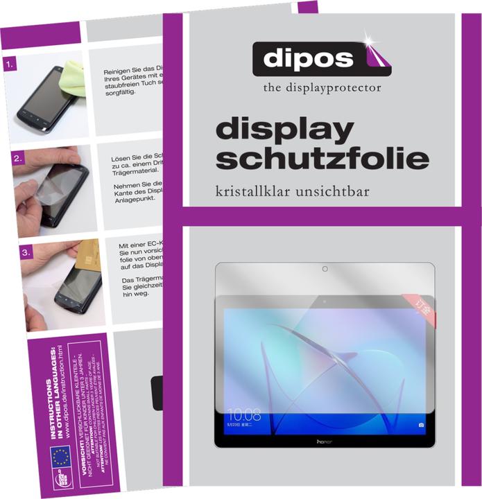 Actual product image Dipos Screen Protector Crystalclear (2 Piece, Honor Play Pad 2 9.6)