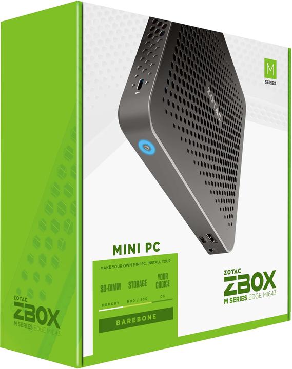 Produktbild Zotac ZBOX-MI643-BE (Intel Core i5-10210U)