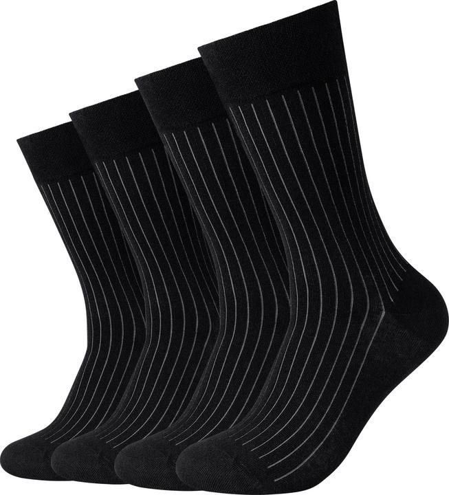 Actual product image Camano Men ca-soft shadow stripes socks 4p (pack of 4, 43, 46)