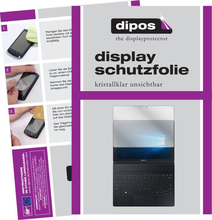 Image du produit Dipos Film de Protection d’écran Crystalclear (2 pièce(s), Galaxy Tab Pro S)
