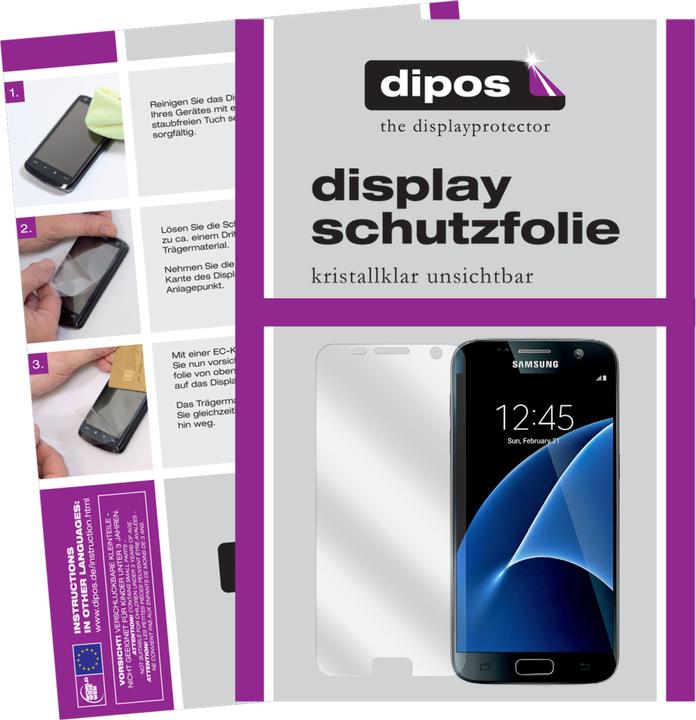 Dipos Displayschutzfolie Crystalclear (6 Stück, Samsung Galaxy S21)