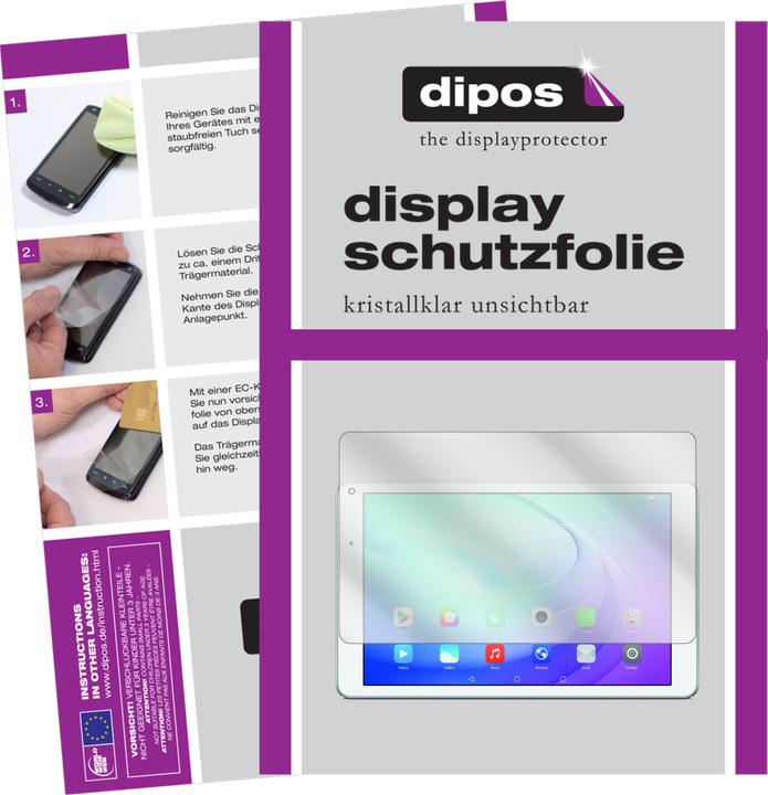 Image du produit Dipos Film de Protection d’écran Crystalclear (2 pièce(s), Huawei MediaPad T2 10.0 Pro)