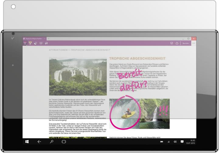 Actual product image Dipos Screen Protector Anti-Glare (2 Piece, Odys)