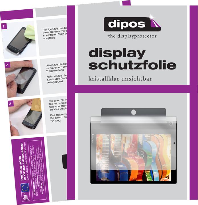 Actual product image Dipos Screen Protector Crystalclear (2 Piece, Lenovo Yoga Tablet 3 Pro)