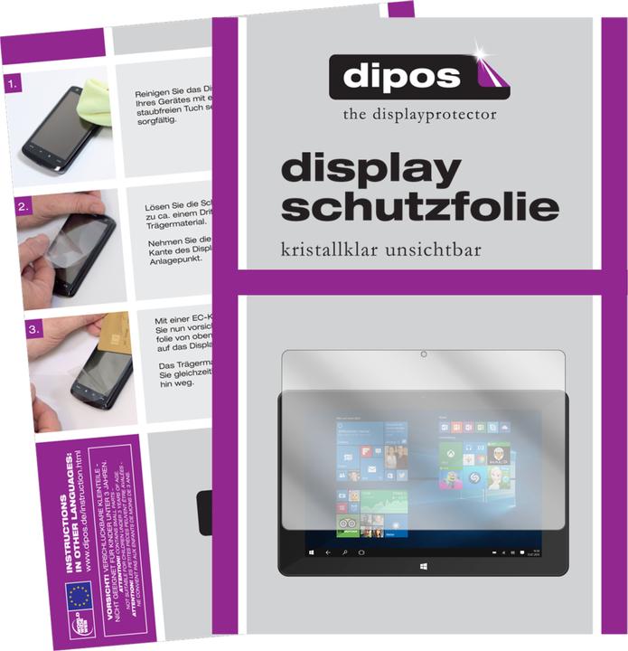 Actual product image Dipos Screen Protector Crystalclear (2 Piece, SurfTab duo W1)