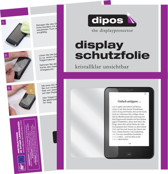 Actual product image Dipos Screen Protector Crystalclear (2 Piece, vision 3 HD)