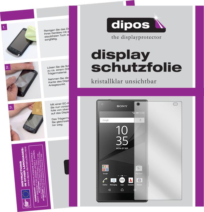 Immagine prodotto Dipos Pellicola Protettiva (2 Pezzo/i, Sony Xperia Z5 Compact)