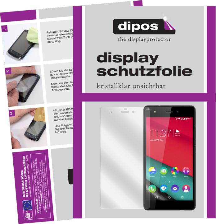 Produktbild Dipos Displayschutzfolie Crystalclear (6 Stück, Wiko Pulp)