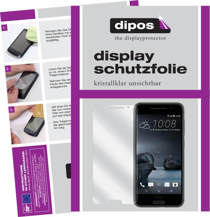 Produktbild Dipos Displayschutzfolie Crystalclear (2 Stück, HTC One A9)