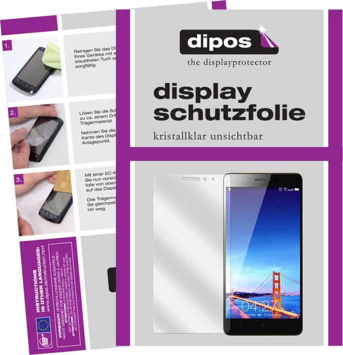 Actual product image Dipos Screen Protector Crystalclear (6 Piece, Lenovo K3 Note)
