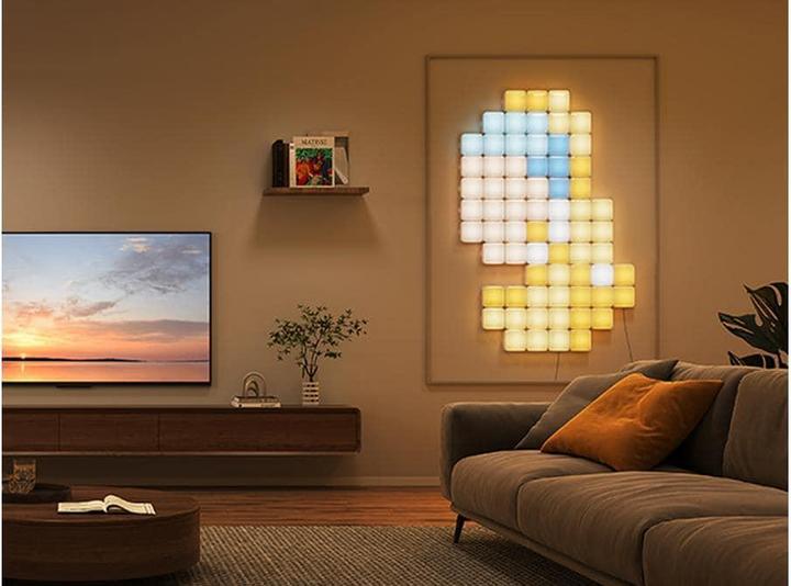 Actual product image Govee Mini light panels RGBIC segment colours