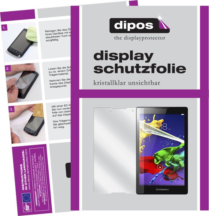 Actual product image Dipos Screen Protector Crystalclear (2 Piece, Lenovo Tab 2 A8-50)