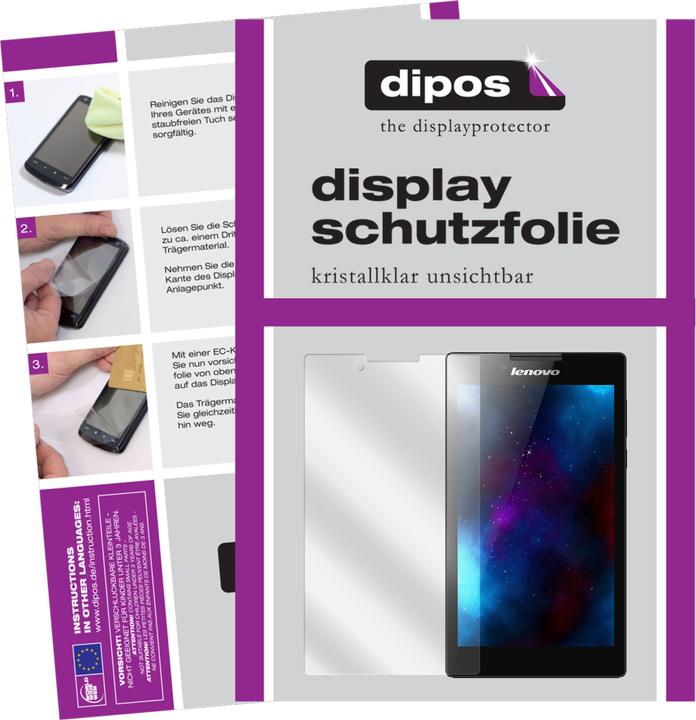 Image du produit Dipos Film de Protection d’écran Crystalclear (2 pièce(s), Tab 2 A7-30)