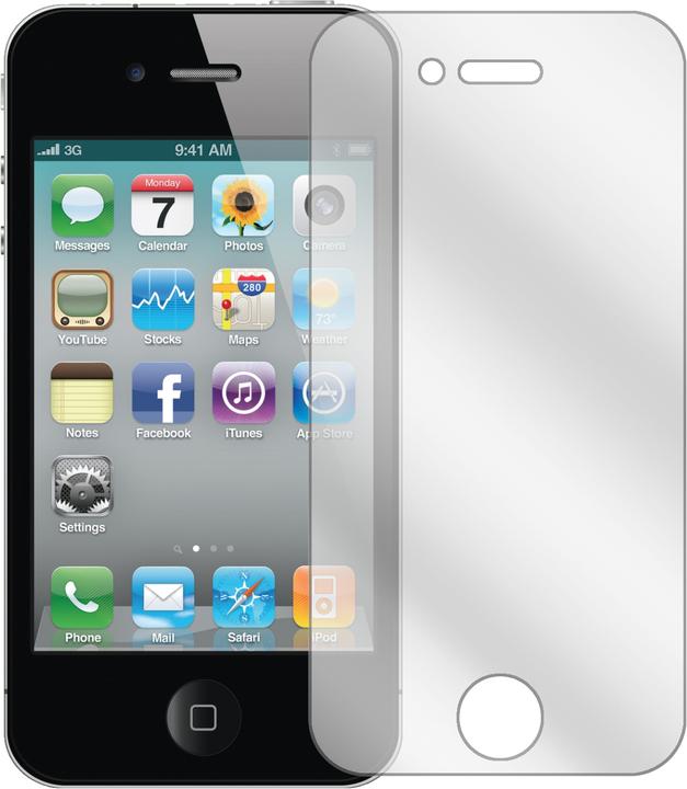 Actual product image Dipos Screen Protector Crystalclear (1 Piece, Apple iPhone 4, Apple iPhone 4s)
