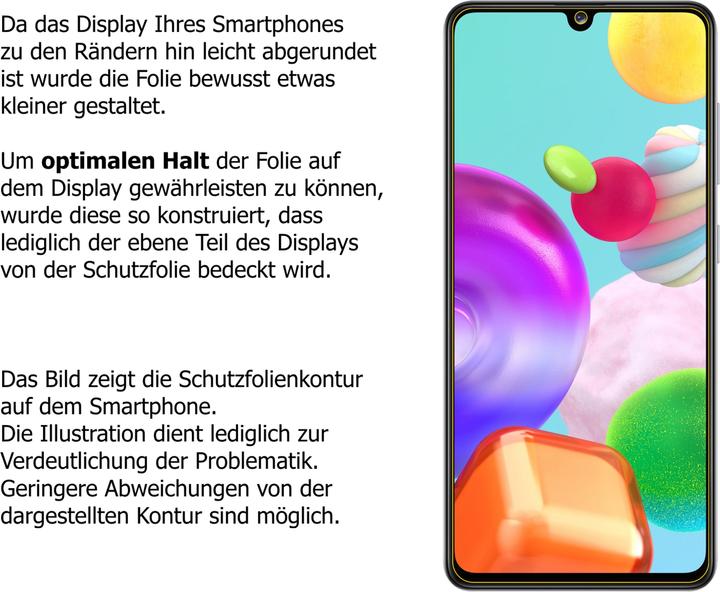 Produktbild Dipos Displayschutz Anti-Shock (2 Stück, Samsung Galaxy A41)