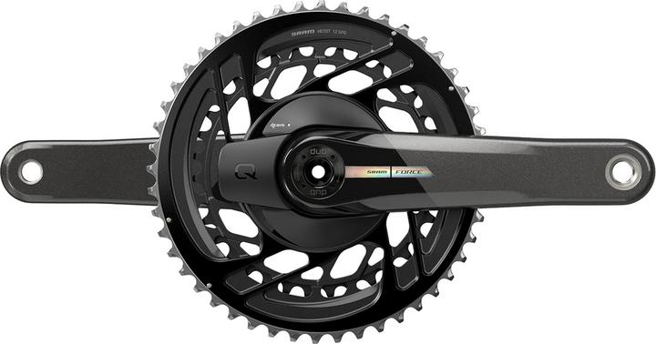 Actual product image Quarq Power Meter Crankset Spider Force eTap AXS 2x DUB (167.50 mm)