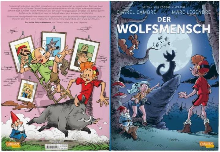 Produktbild Spirou und Fantasio Spezial 39: Der Wolfsmensch (Charel Cambré, Rolf Erdorf, Marc Legendre, Deutsch)