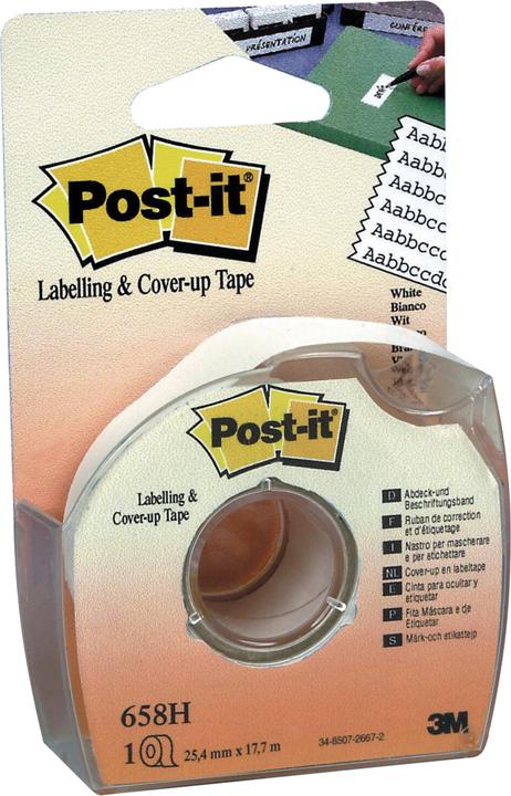 Actual product image Post-it Masking and labelling tape (25.4 mm x 17.7 m)