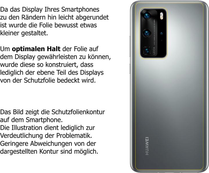 Image du produit Dipos Film de Protection d’écran Crystalclear (5 pièce(s), Huawei P40)